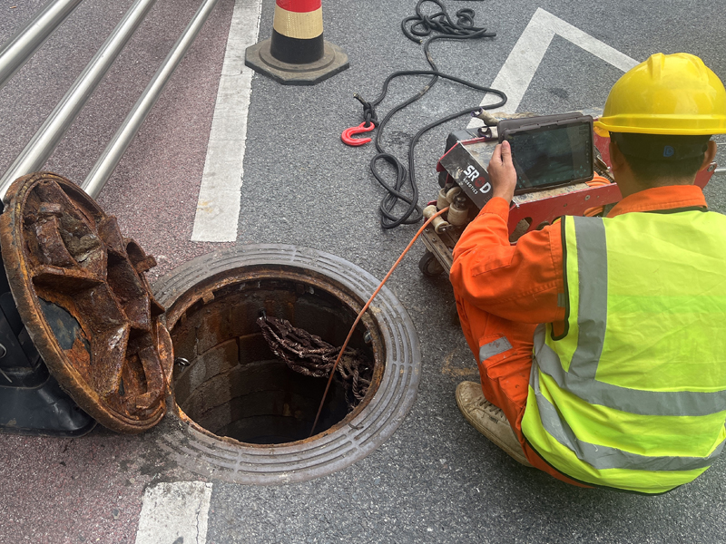 五福家园市政管道内窥检测